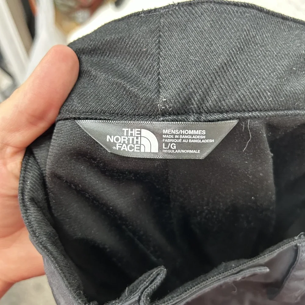 The North Face Mens Size L Black Hyvent Insulated Ski Pants (T1)